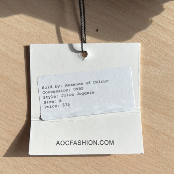 Absence of Colour Jolie Joggers S/M: RARE - Picture 2 of 3
